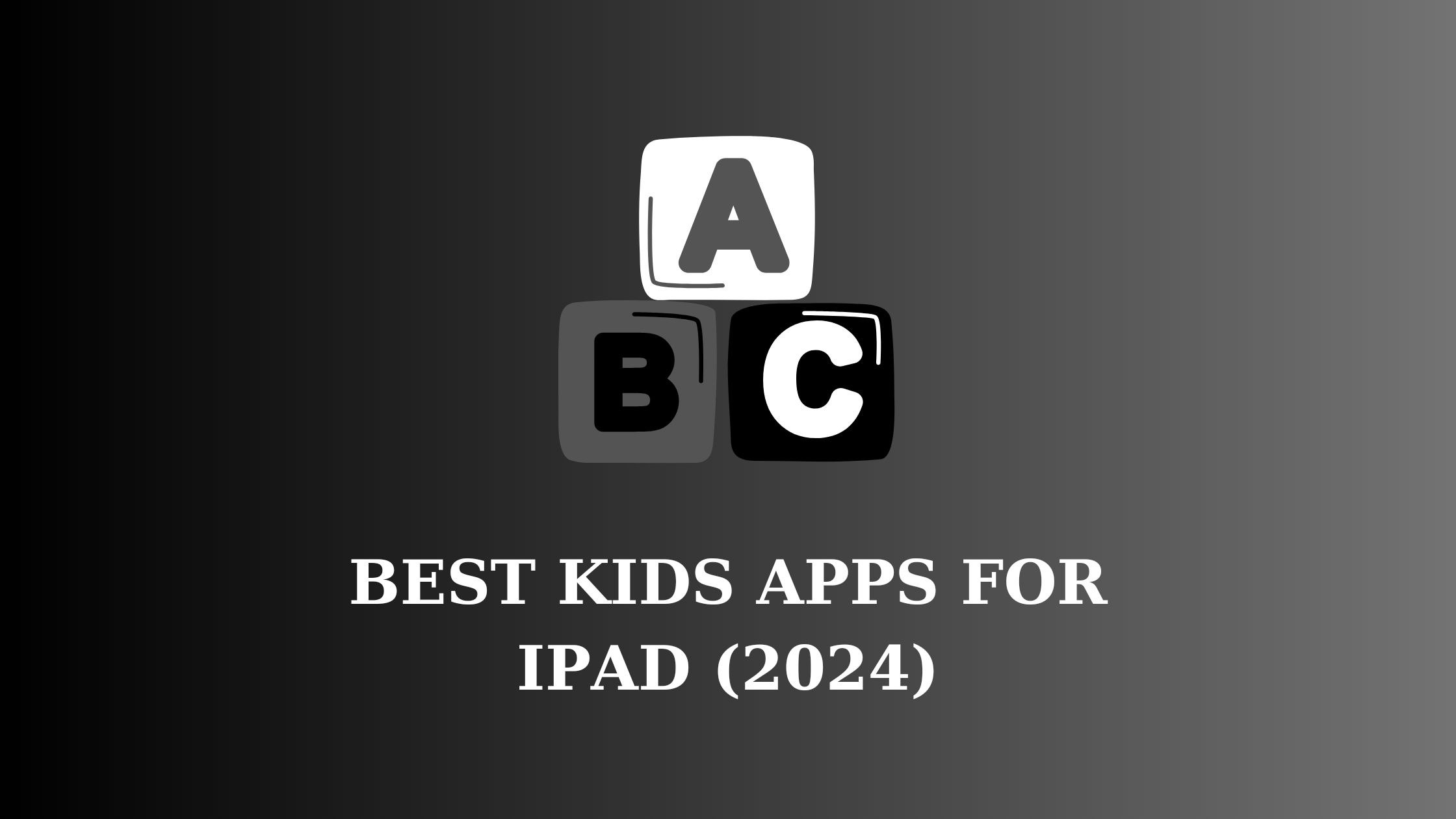 Best kids apps for iPad