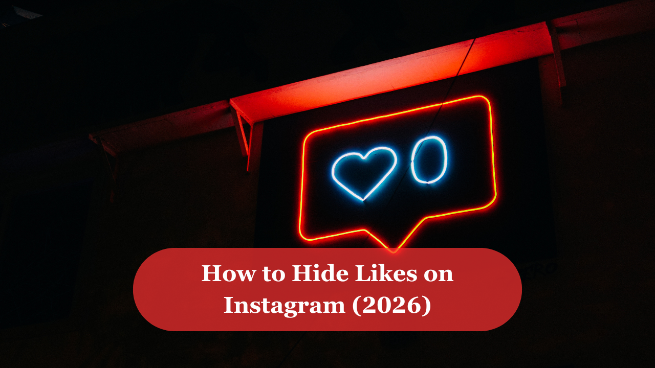 How to hide likes on instagram