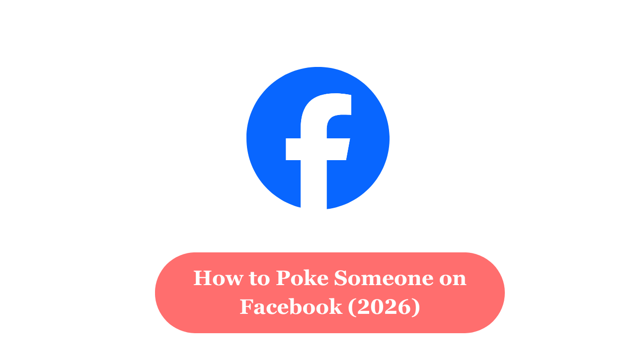 How to poke someone on facebook