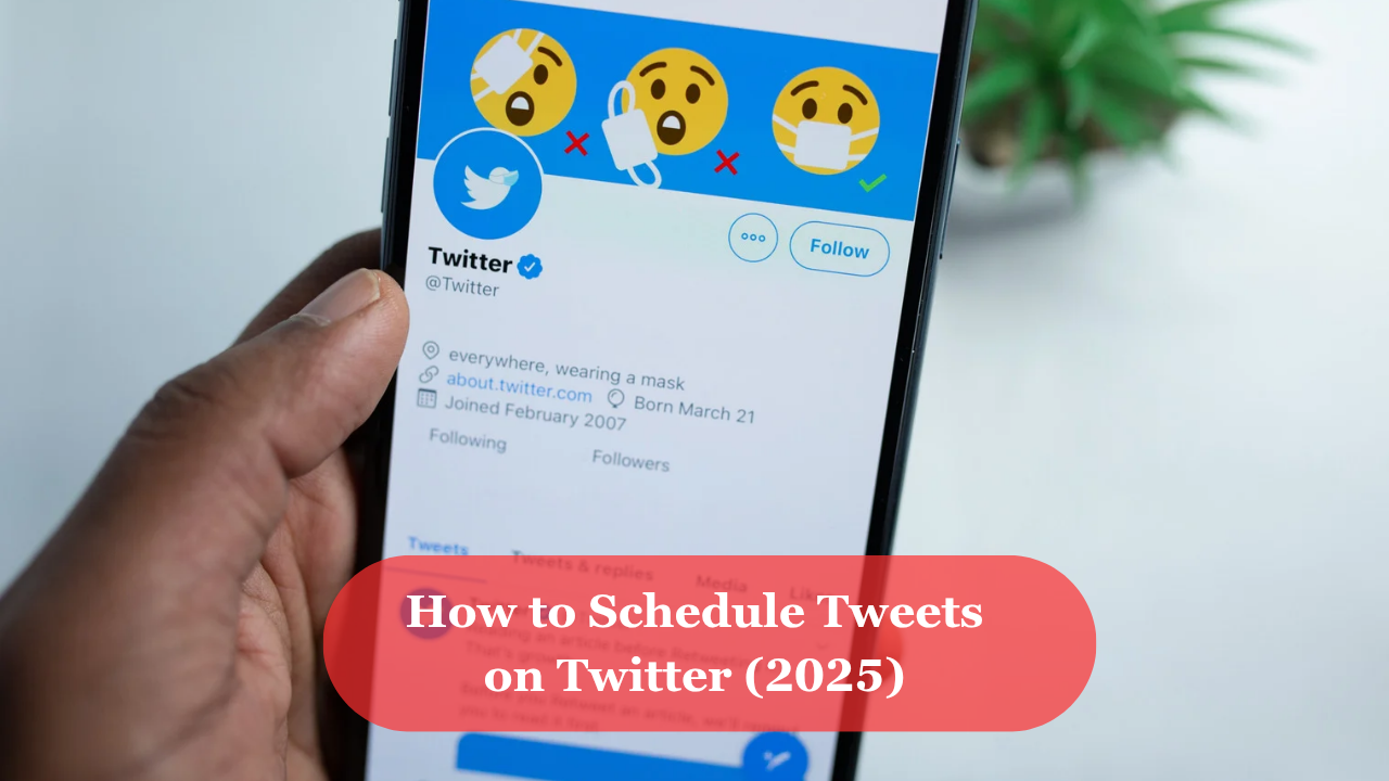 How to schedule tweets on twitter