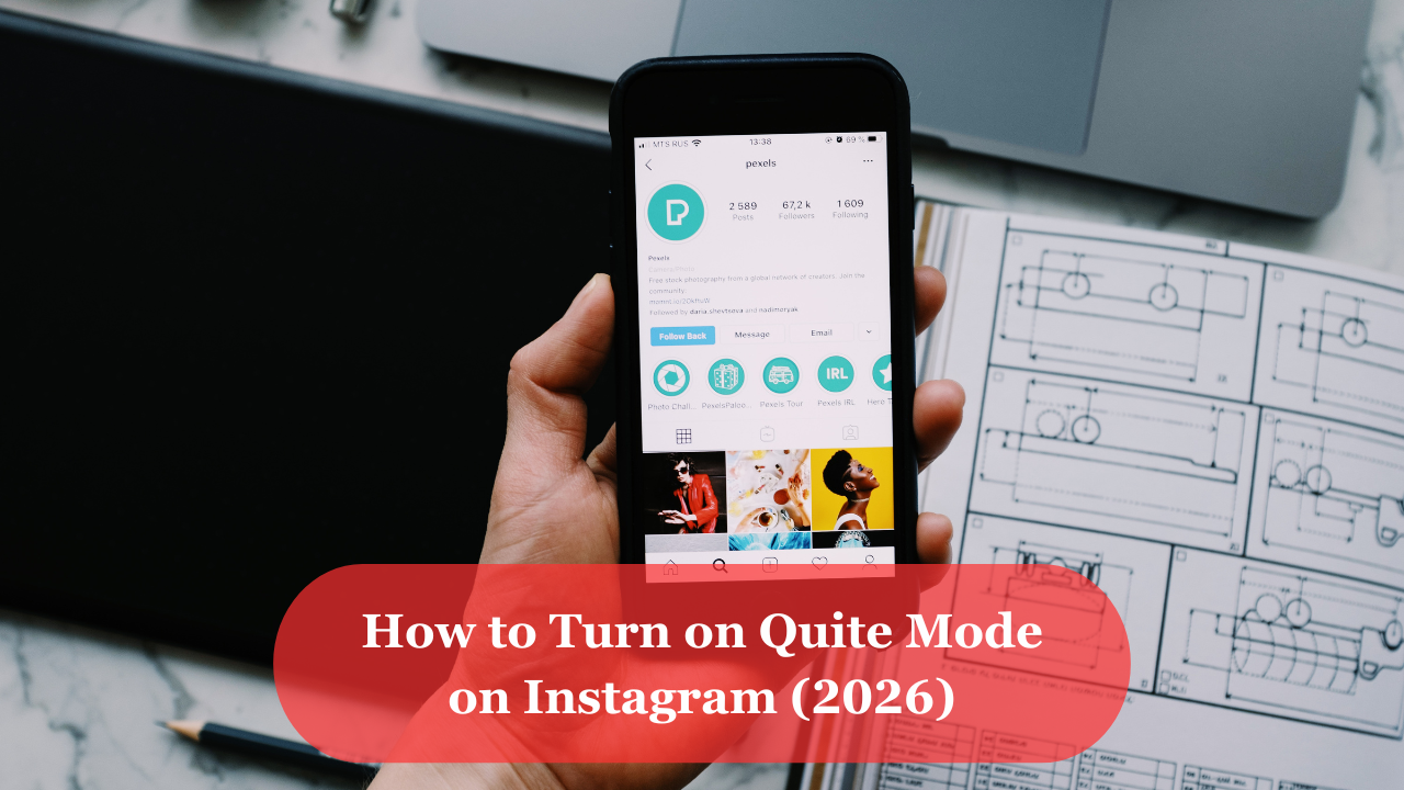 How to turn on quite mode on instagram