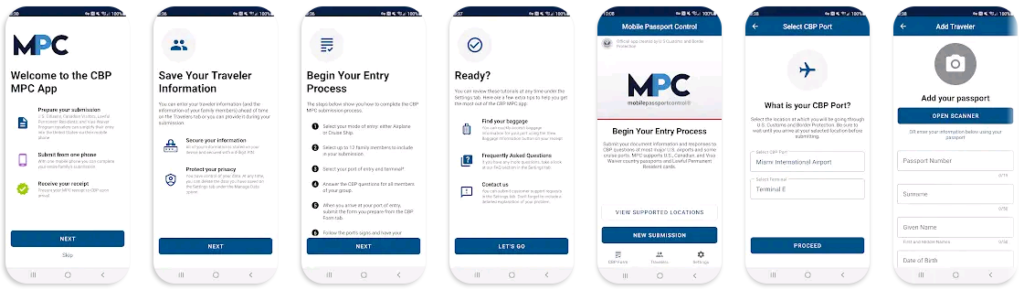 Mobile Passport Control