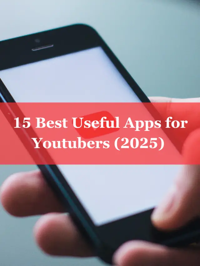 Apps for Youtubers