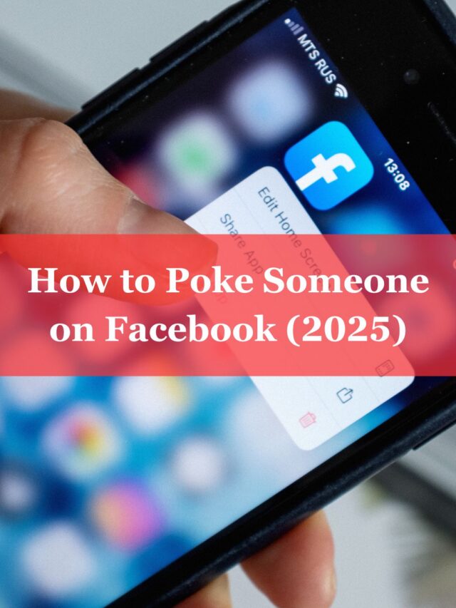 How to Poke Someone on Facebook (2025)