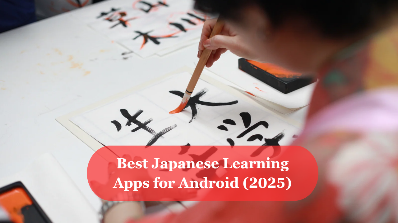 Best Japanese learning apps for android