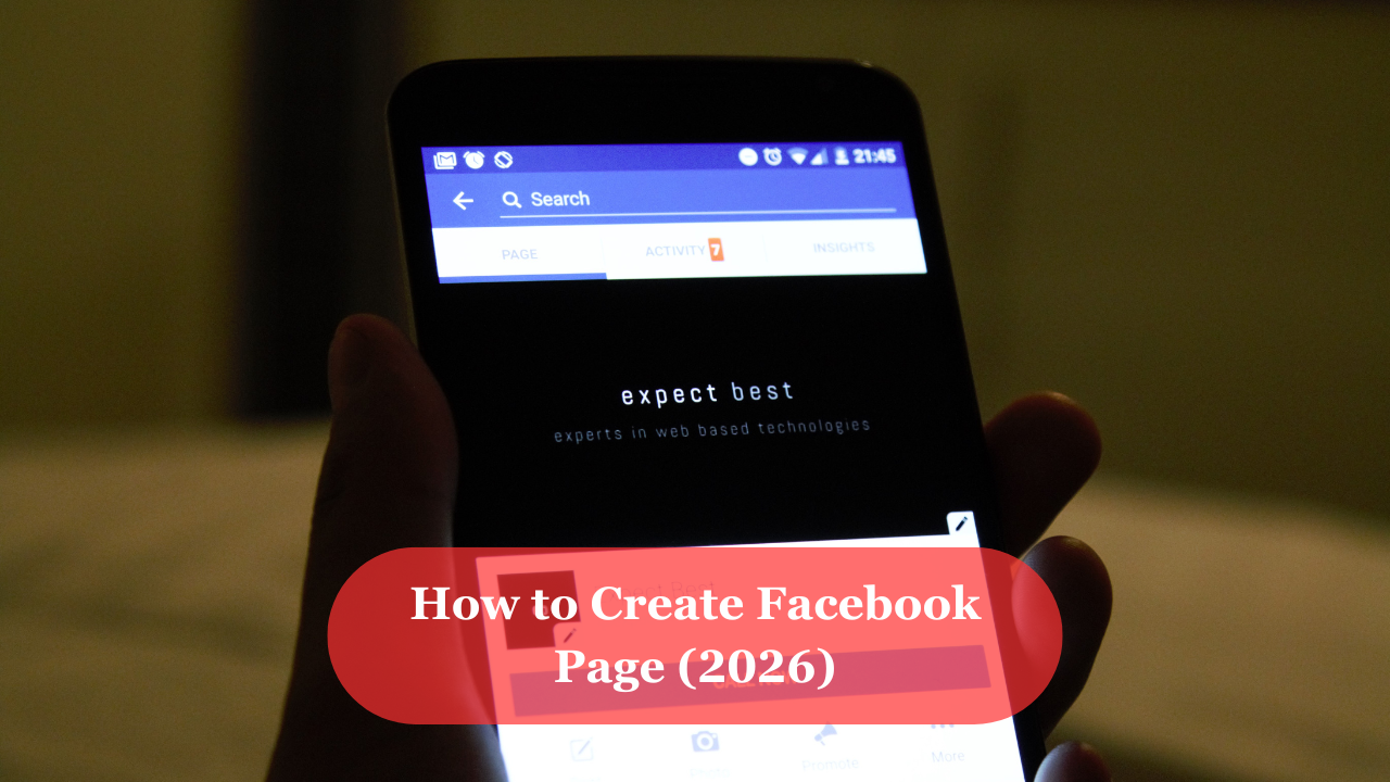 How to create facebook page