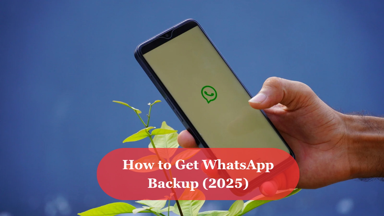 How to get whatsapp backup