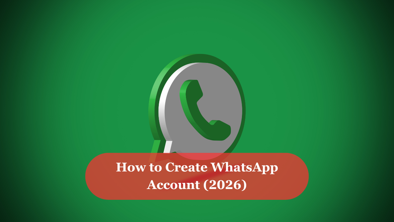 How to create whatsapp account