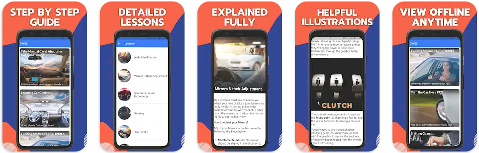 Learn how to drive a manual car 