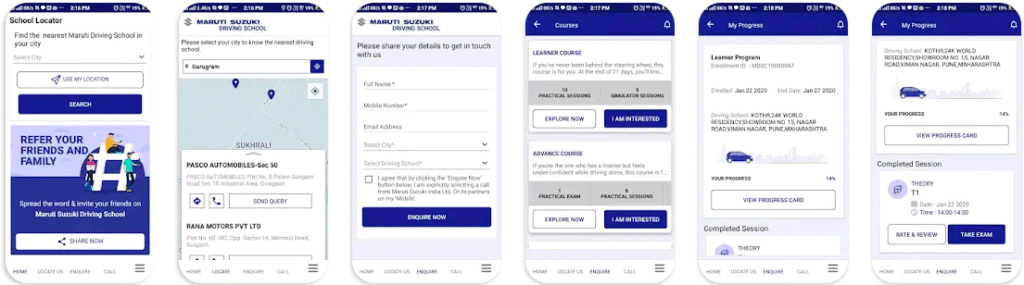 Maruti Suzuki driving School 