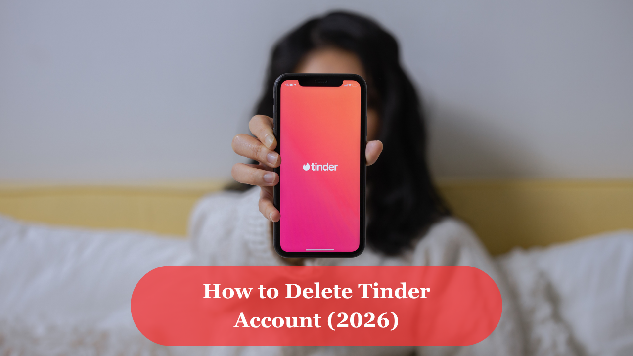 how to delete tinder account